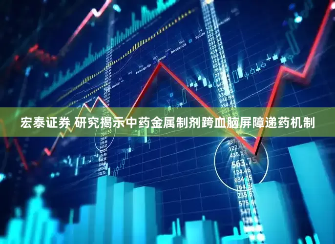 宏泰证券 研究揭示中药金属制剂跨血脑屏障递药机制