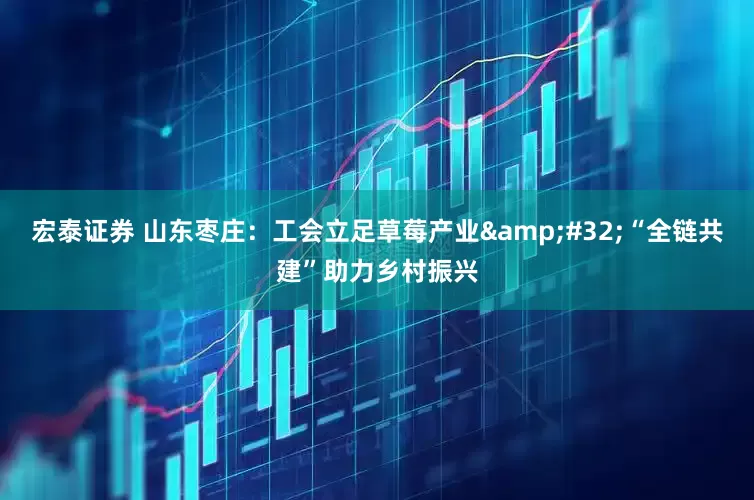宏泰证券 山东枣庄：工会立足草莓产业&#32;“全链共建”助力乡村振兴