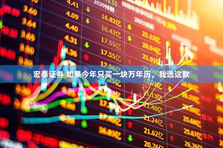 宏泰证券 如果今年只买一块万年历，我选这款